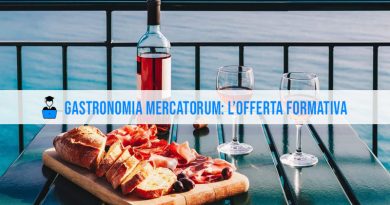 Facoltà Gastronomia Mercatorum: i corsi di laurea A.A. 2023/2024